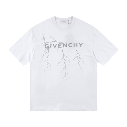 Embroidered lightning T-shirt