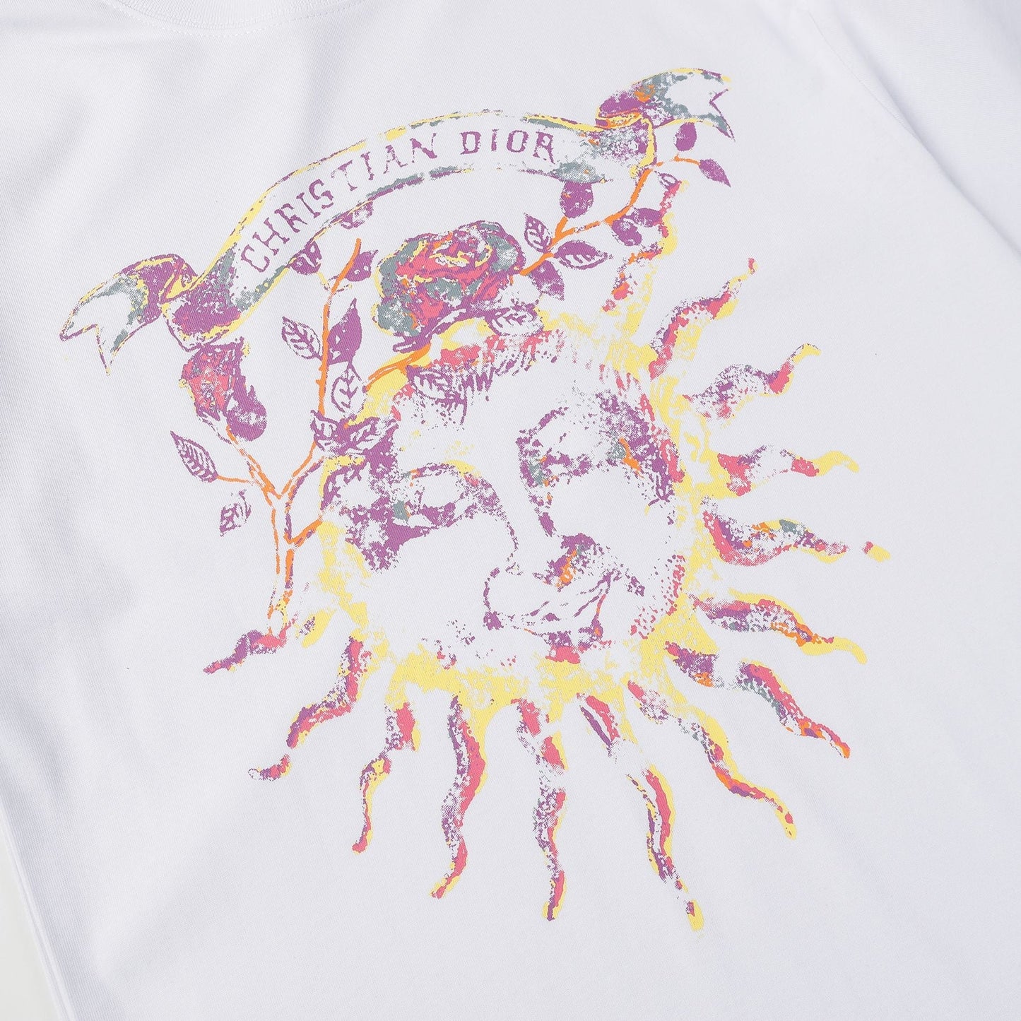 Sun God Print T-shirt