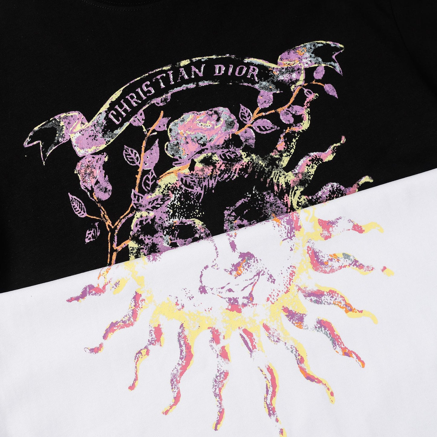 Sun God Print T-shirt