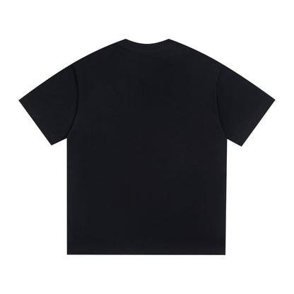 Simple large logo print T-shirt