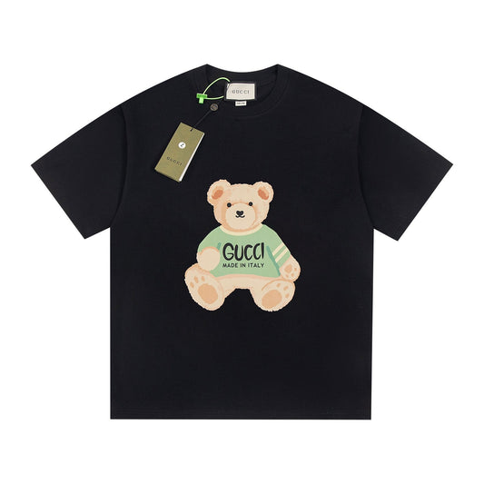 Cute Bear Print T-Shirt