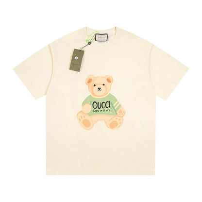 Cute Bear Print T-Shirt