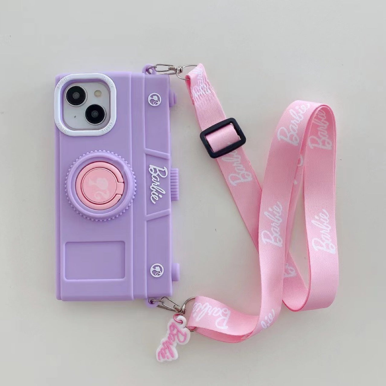 Silicone Camera Shape Crossbody Case