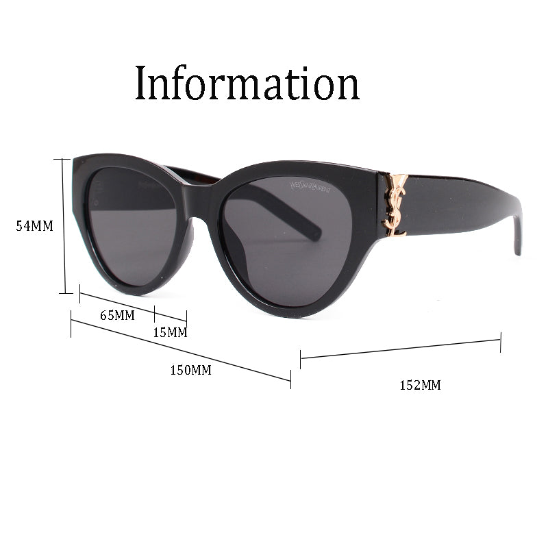 Fashionable new cat-eye sunglasses