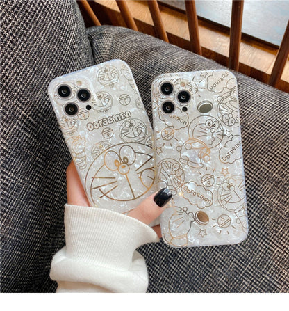 Cute shell pattern cartoon case