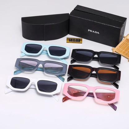 Retro Polygonal Mesh Unisex Sunglasses