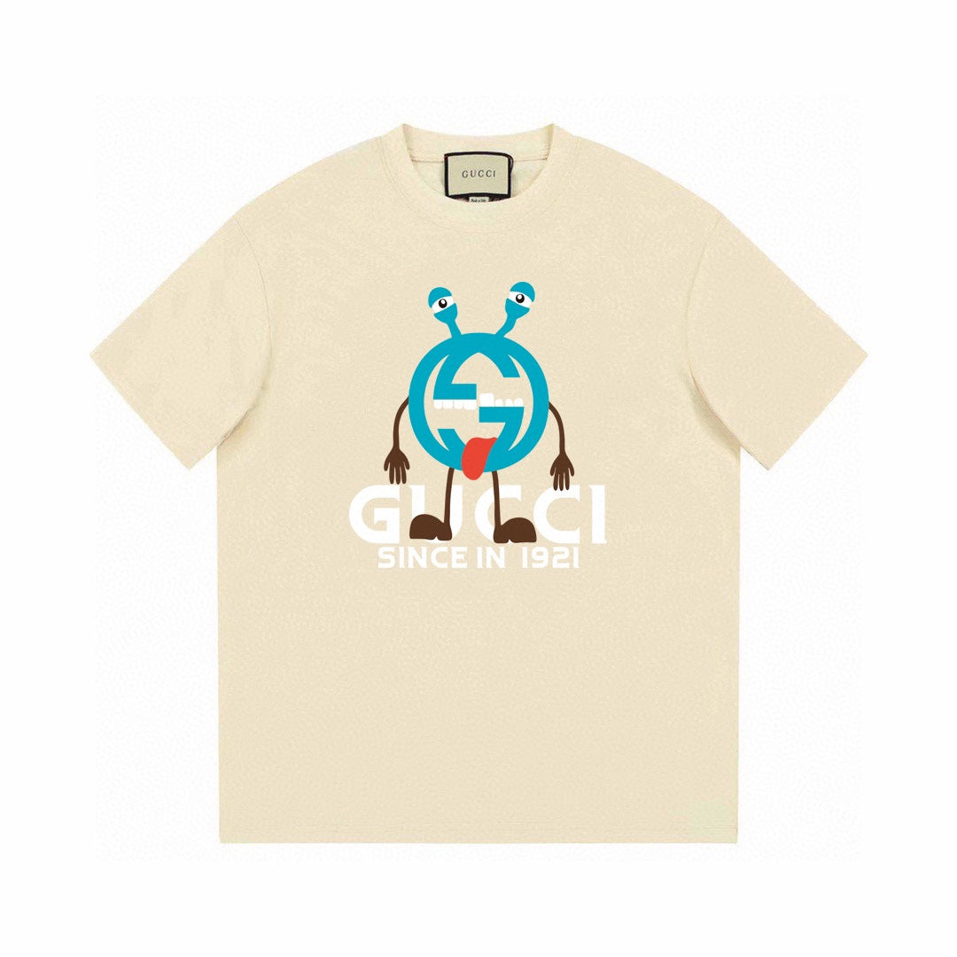 Cartoon Man Printed T-shirt