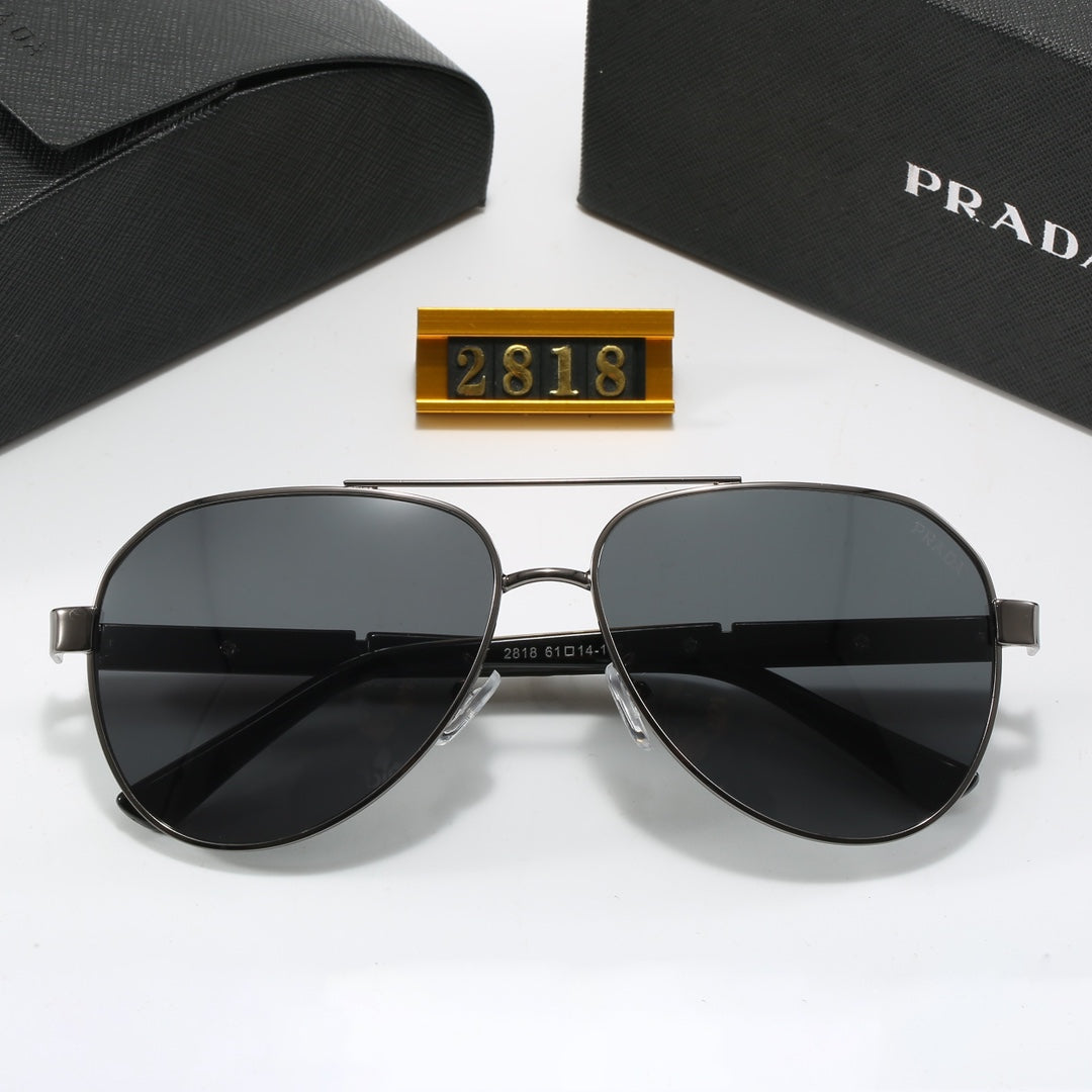 Double Bridge Metal Cool sunglasses