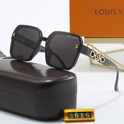 Retro Embossed Temples Sunglasses