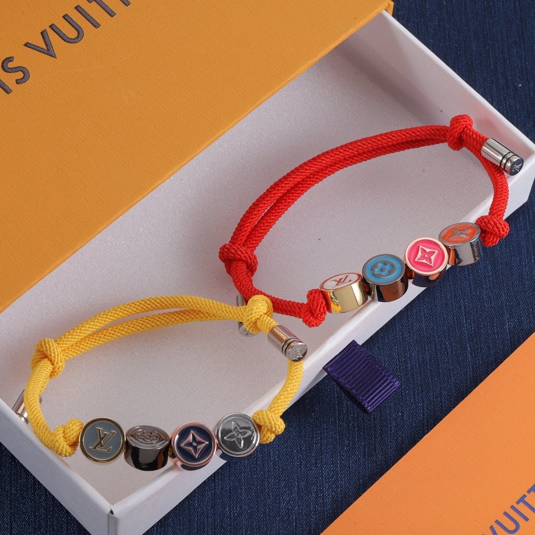 Colorful Enamel Beads Bracelet