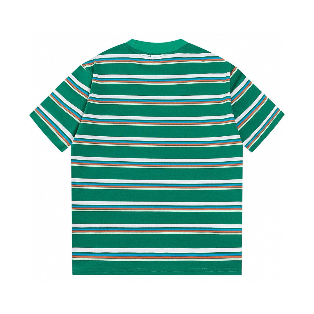 Striped cotton T-shirt