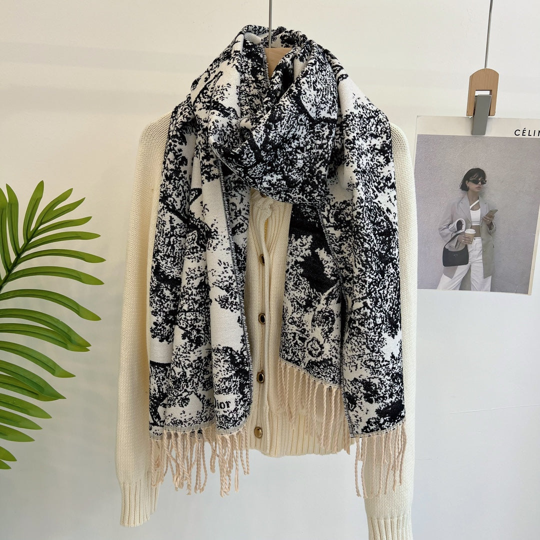 Fashion Animal Print Retro Scarf