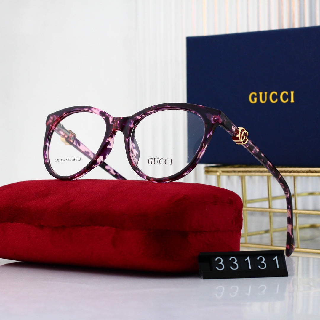 Fashion Metal G Frame Glasses