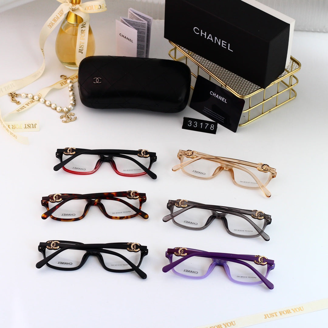 Square Diamond Logo Glasses