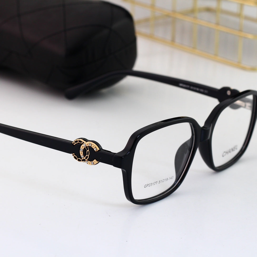 Square Diamond Logo Glasses