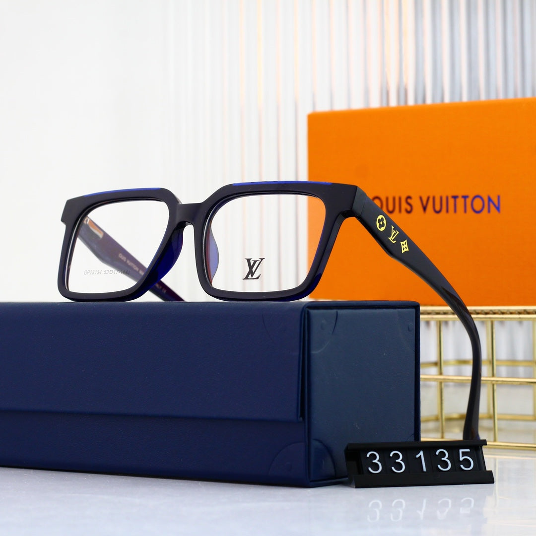 New Metal-Rimmed Square Glasses