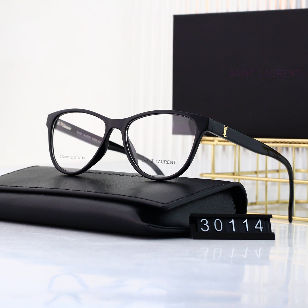 Deluxe New Fashion Logo Glasses