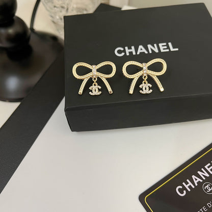 Fashion Cute Bow Earrings