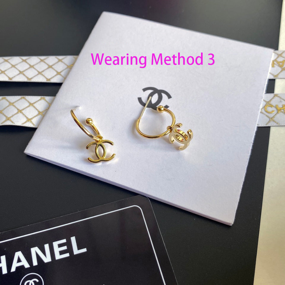 Removable Love Heart Fashion Earrings