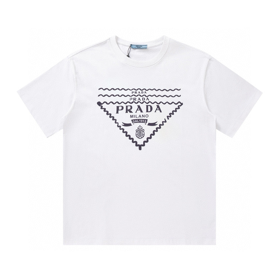 Simple Triangle Print T-shirt