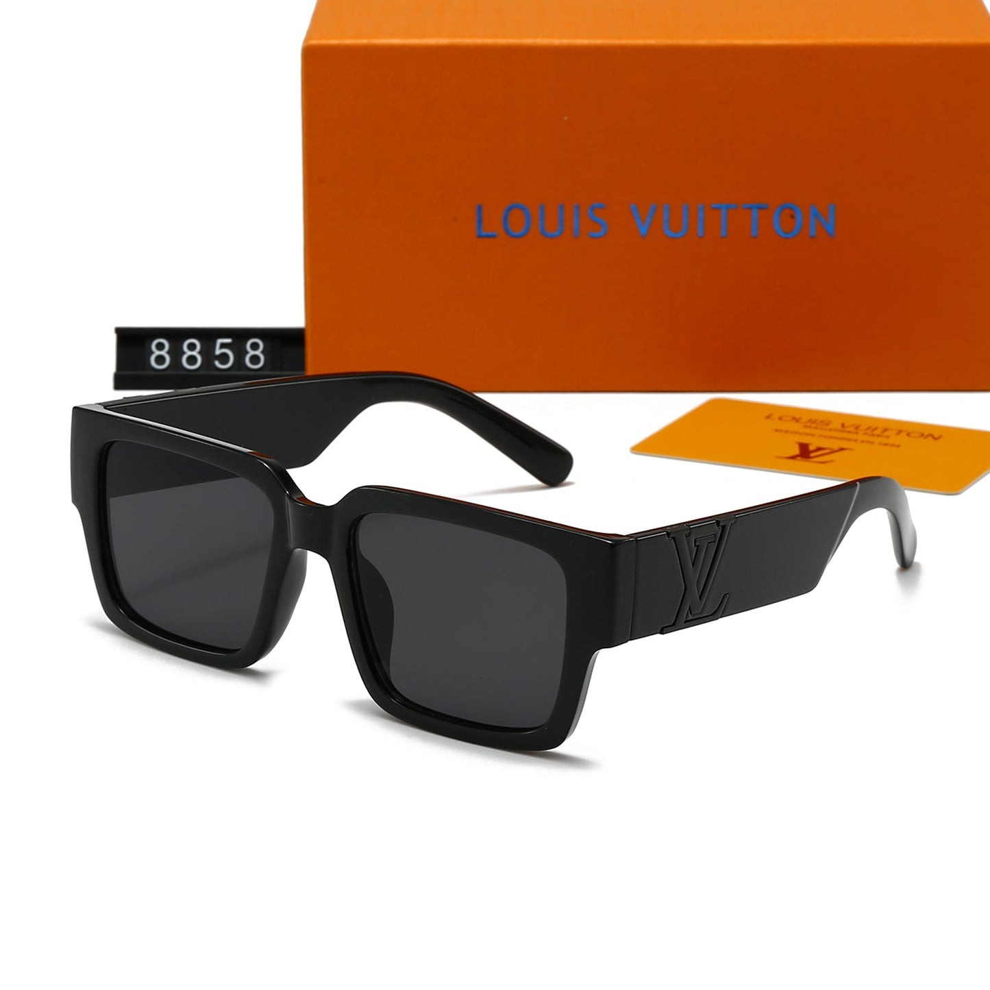 New Square Gradient Millionaire Sunglasses